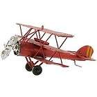 WWI Red Baron Fighter Tin airplane Military aircraft Fokker Tri wing 6 