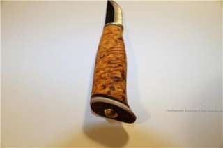 Handmade Scandinavian Camping Bushcraft Puukko Knife FULL TANG 