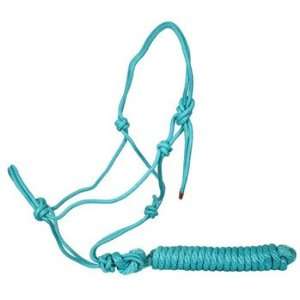  Nylon Cowboy Knot Halter With Matching 14 Lead Sports 