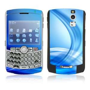 BlackBerry Curve 8300/8310/8320 Skin Decal Sticker   Abstract Blue