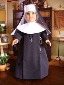 Doll Clothes Pattern Nuns Habits American Girl  