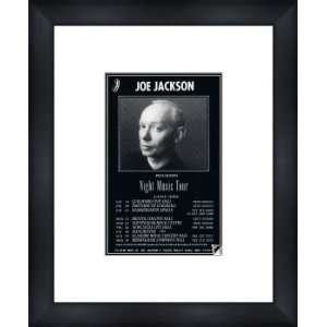  JOE JACKSON Night Music Tour 1995   Custom Framed Original Concert 