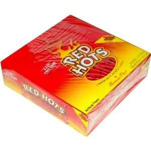 Ferrara Pan Red Hots 25 Cent (Pack of 24)  Grocery 