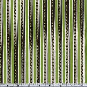  45 Wide Michael Miller Pod Stripe Avocado Fabric By The 