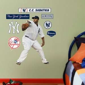 CC Sabathia New York Yankees Fathead Jr. NIB