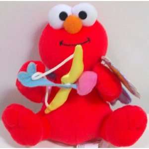  6 Plush Elmo Valentine Day Cupid Angel Doll Toy Toys 
