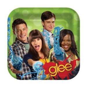   Glee™ Square Dinner Plates   Tableware & Party Plates: Toys & Games