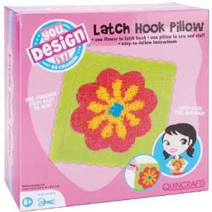  You Design It Latch Hook Pillow Kit