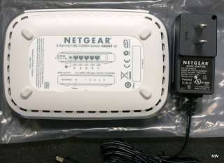   GS605 5 Port Gigabit Ethernet Switch 10x Faster 0606449035995  