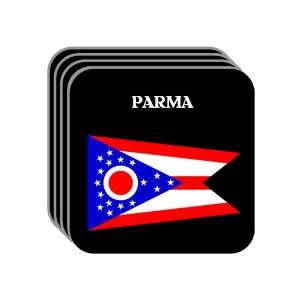  US State Flag   PARMA, Ohio (OH) Set of 4 Mini Mousepad 