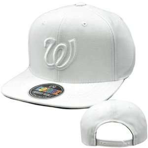  MLB American Needle ColorZ White Cap Hat Flat Bill 