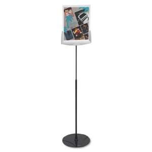  New Sherpa Infobase Sign Stand Acrylic/Metal 40 60 Case 