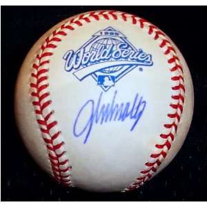   Smoltz Autographed Baseball   1995 World Series
