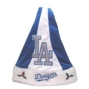    Los Angeles Dodgers Colorblock Santa Hat