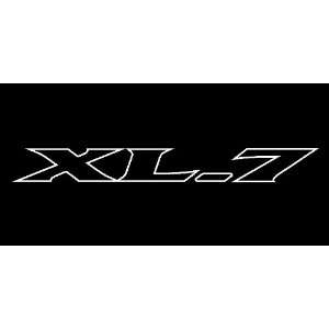  Suzuki XL 7 Outline Windshield Vinyl Banner Decal 36 x 