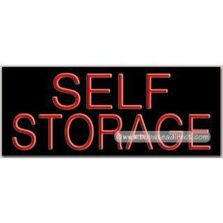 Self Storage Neon Sign (13H x 32L x 3D)  Grocery 