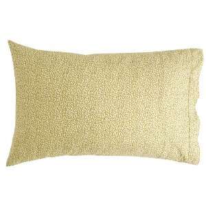  DKNY Striped Vista Citrus Leaf Pillowcases, Soft Lemon 