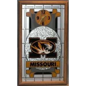  Missouri Tigers Wall Clock Wooden Frame NCAA College 