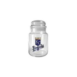 Kansas City Royals 31 oz Glass Candy Jar:  Sports 