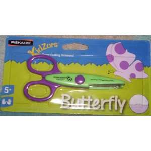   : Fiskars Kidzors Crazy Cutting Scissors   Butterfly: Office Products