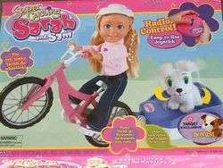 Cycling Sarah Doll Radio Control Wheelies Bike  