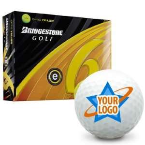  Bridgestone e6 Yellow Logo Golf Balls: Sports & Outdoors