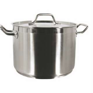 100 Qt Stock Pot Stainless Steel w/Lid Commercial Grade Fast & Free 