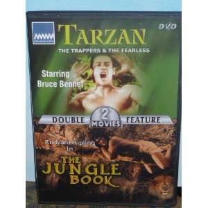   double feature trazan bruce bennet & the jungle book 