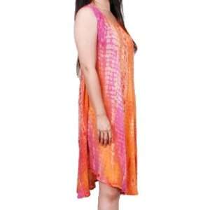  Womens Knee Length Batik Print Dress Case Pack 6: Sports 