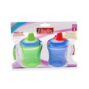 Playtex Spill Proof Cup, The First Sipster, 7 oz with Sippy Spout 2 ct 