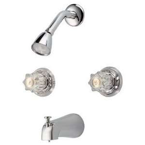   Handled 42 6023 Chrome Tub / Shower Combo Faucet: Home Improvement