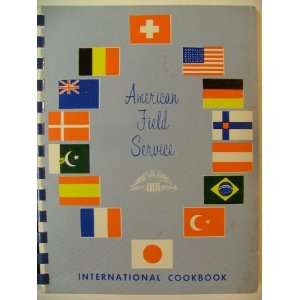  American Field Service International Cookbook Books
