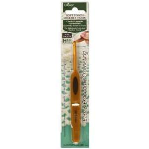  Clover Soft Touch Crochet Hooks Size H (5.0mm) By The Each 