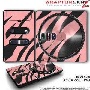   Stripes Pink fit XBOX 360 and PS3 (DJ HERO NOT INCLUDED) Video Games