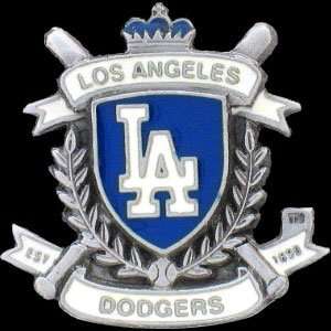  Team Crest MLB Pin   Los Angeles Dodgers Sports 