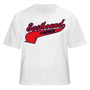 East Bound and Down Tee   Eastbound & Down Powers Jersey T Shirt #18 