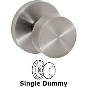  Single dummy 2050 knob with contemporary rose in brushed 