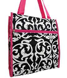 Trendy Fashion Novelty School Print Shopping Tote Bags  