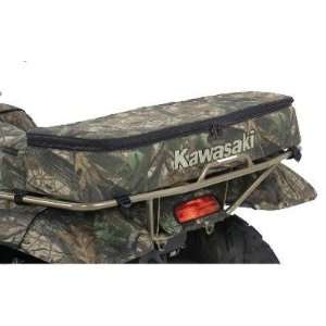  Kawasaki Bayou Green Camo Rear Rack Bag: Automotive