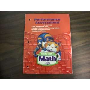  Te Performance Assessment, Grade 2 (Harcourt Math 