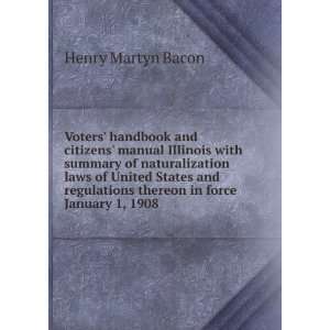 handbook and citizens manual Illinois with summary of naturalization 