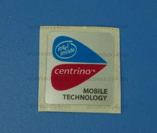 Intel Centrino Mobile CPU Sticker Badge Label 20mmX23mm  