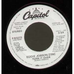   OVER 7 INCH (7 VINYL 45) US CAPITOL 1983 ERIC JOBSON AND ZINC Music