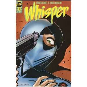  Whisper (First Comics #36) May 1990 Steven Grant, Vincent 