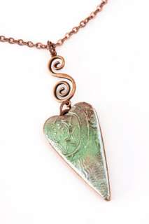 GRANDE HEART PENDANT SILVER Nunn Design Patera Jewelry  