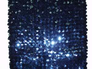 Navy Blue Stretch Sequin Fabric~Acrylic Back~ 3 Sizes  
