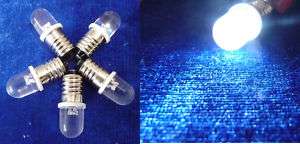 White E10 6V Led Bulb Light Lamp for DIY LIONEL,WL  