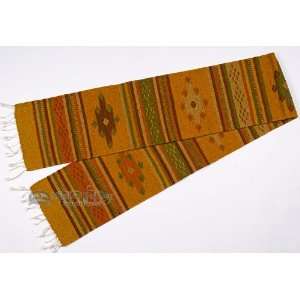  Zapotec Indian Southwest Table Runner 10x80 (r)