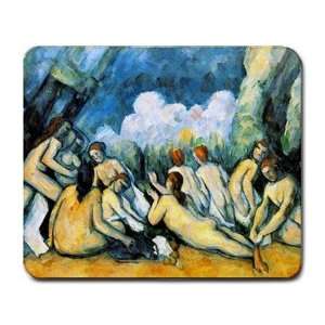  Large Bathers By Paul Cezanne Mouse Pad