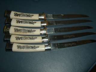 ROYAL BRAND MASTERPIECE SUPER STAINLESS STEAK KNIVES  